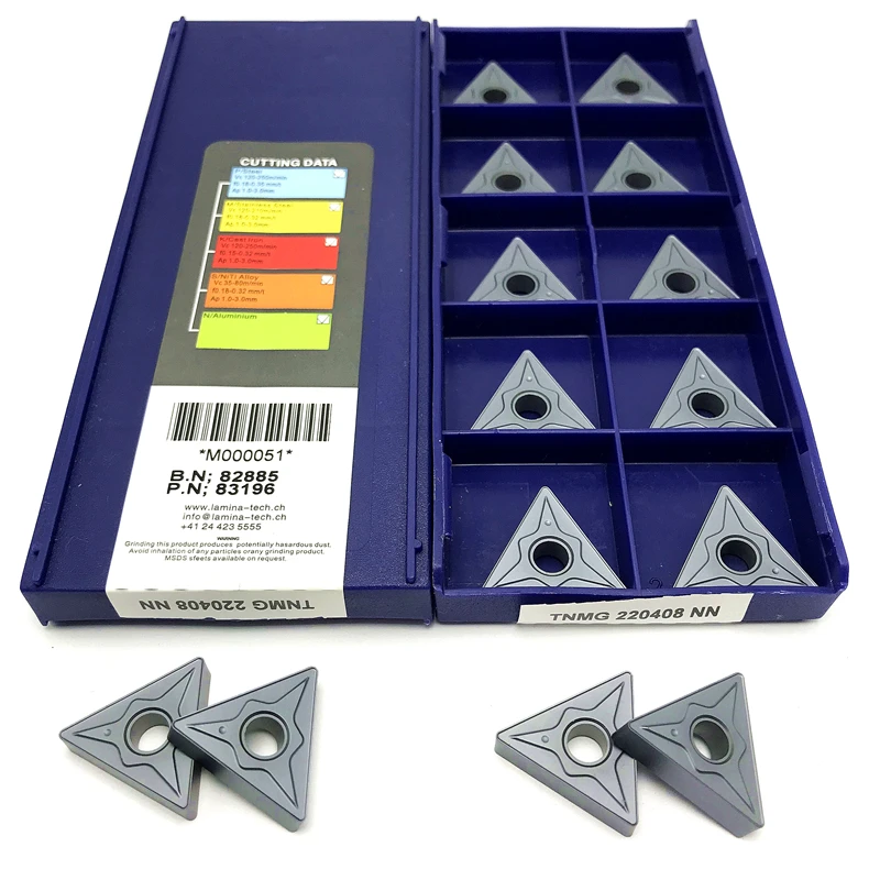 TNMG220408 NN LT10 External Turning Tool Carbide inserts Lathe Toos CNC Cutting tool turning insert TNMG 220408 Turning Tool
TNMG220408 NN LT10 External Turning Tool Carbide inserts Lathe Toos CNC Cutting tool turning insert TNMG 220408 Turning Tool