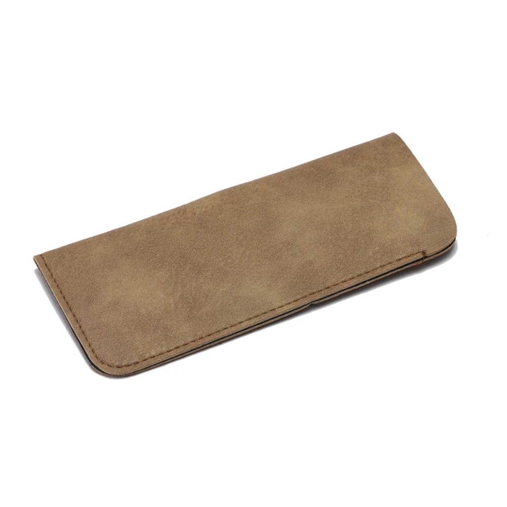 Soft Leather Reading Glasses Bag Case Waterproof Solid Sun Glasses Pouch Simple Eyewear Storage Bags Eyewear Accessories 1 Pcs
Soft Leather Reading Glasses Bag Case Waterproof Solid Sun Glasses Pouch Simple Eyewear Storage Bags Eyewear Accessories 1 Pcs
