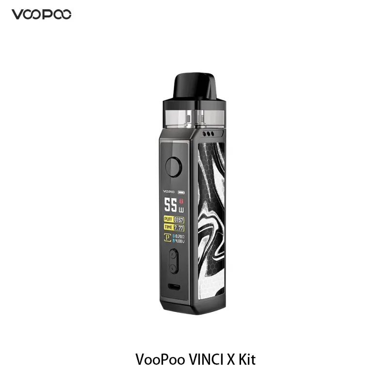 Voopoo Vinci X Pod Kit новый набор для вейпа с баком 5 мл катушек 70 Вт батарейка 18650 Vs Mod Drag