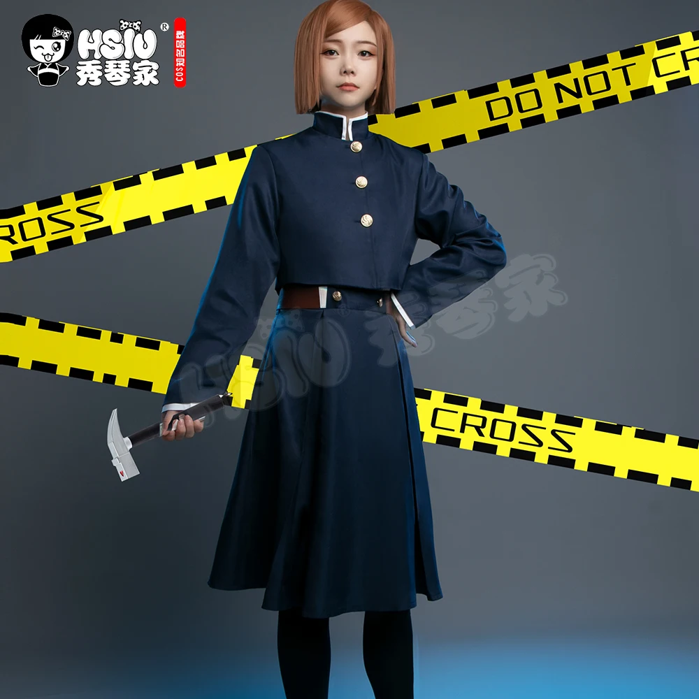 Hsiu Anime Jujutsu Kaisen Cosplay Nobara Kugisaki Clothing Japanese School Uniform Skirt 12 Hsiu Anime Jujutsu Kaisen Cosplay Nobara Kugisaki Clothing Japanese School Uniform Skirt -Zentai shop online H11550db471774b4681818783452156938.jpg