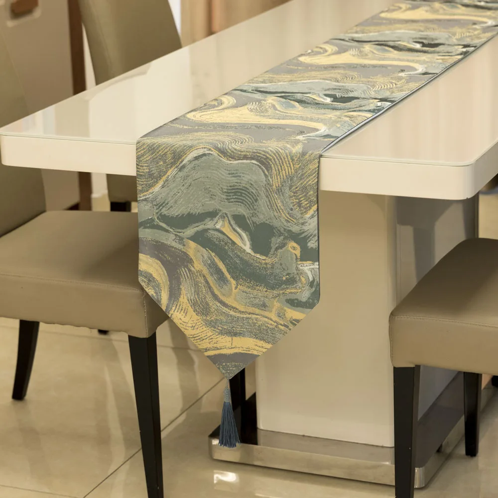 High-end table runner living room TV cabinet holiday table runner Nordic table runner
High-end table runner living room TV cabinet holiday table runner Nordic table runner
