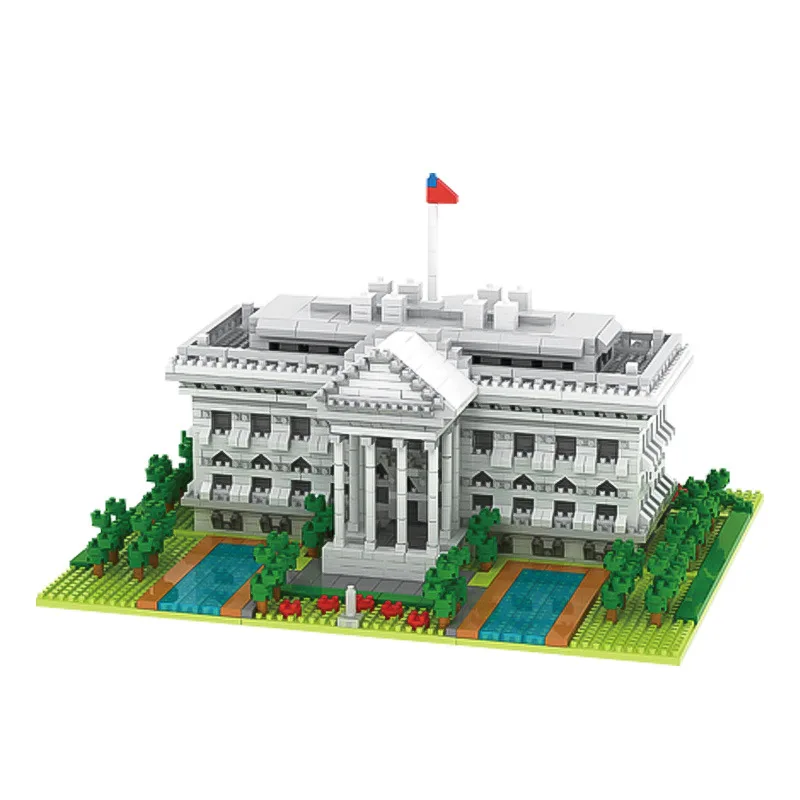 YZ 062 всемирно известная архитектура США Белый Дом 3D модель Сделай Сам мини алмазные блоки кирпичи игрушка для детей без коробки
YZ 062 всемирно известная архитектура США Белый Дом 3D модель Сделай Сам мини алмазные блоки кирпичи игрушка для детей без коробки