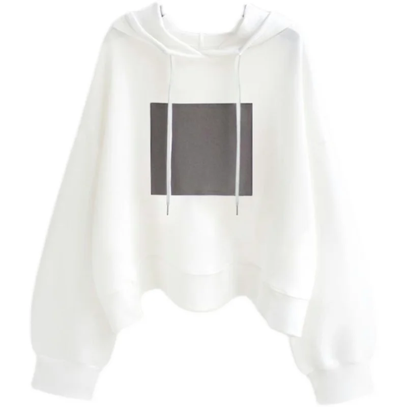 Streetwear Hoodies Women Autumn Round Neck Hooded Long Sleeve Loose Fashion Casual Female Sweatshirt
Streetwear Hoodies Women Autumn Round Neck Hooded Long Sleeve Loose Fashion Casual Female Sweatshirt