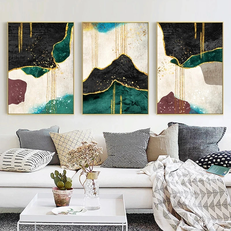 Modern Abstract Wall Art Golden Black Marble Pattern Painting Nordic Picture Canvas Posters Print Living Room Bedroom Decoration
Modern Abstract Wall Art Golden Black Marble Pattern Painting Nordic Picture Canvas Posters Print Living Room Bedroom Decoration
