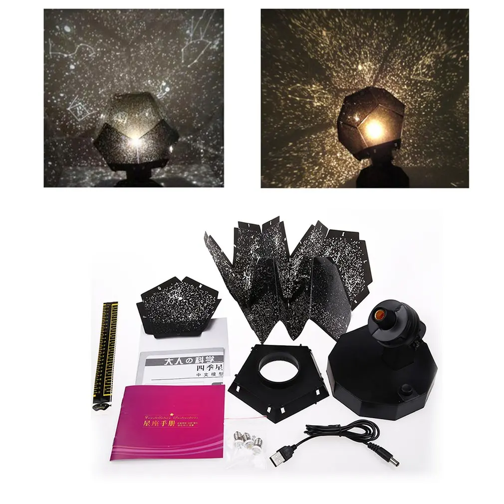 ICOCO небесная звезда Астро Небо Космос Ночник проектор лампа Звездная спальня