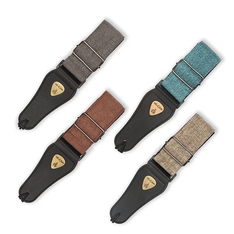 Electric Guitar Strap Holder Cotton Linen Shoulder Belt for Ukulele Bass Acoustic Guitar Musical Instrument Parts Accessories
Electric Guitar Strap Holder Cotton Linen Shoulder Belt for Ukulele Bass Acoustic Guitar Musical Instrument Parts Accessories