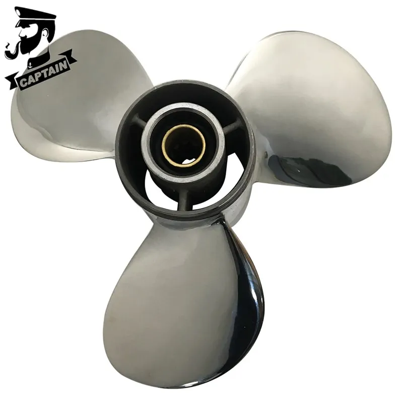 OUtboard Propeller 9 7/8x13 Fit Yamaha Engines F25HP 20HP 30 HP Stainless Steel 10 Tooth Spline RH 664-45949-02-EL
OUtboard Propeller 9 7/8x13 Fit Yamaha Engines F25HP 20HP 30 HP Stainless Steel 10 Tooth Spline RH 664-45949-02-EL