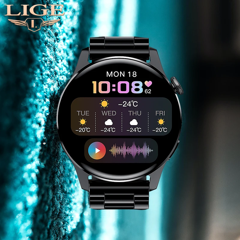 LIGE 2021 Luxury Digital Men Smart Watches Bluetooth Call Women Smartwatch Waterproof Health Tracker Fitness Bracelet For HUAWEI
LIGE 2021 Luxury Digital Men Smart Watches Bluetooth Call Women Smartwatch Waterproof Health Tracker Fitness Bracelet For HUAWEI