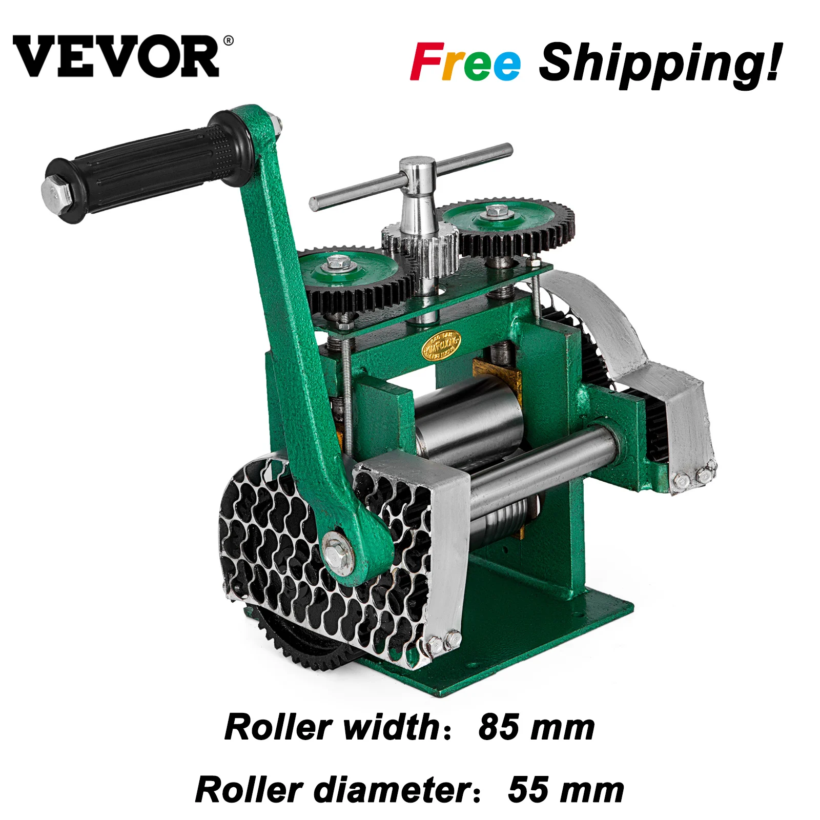 VEVOR Jewelry Combination Rolling Mill Machine Distance Adjustable Manual Press Tabletting Tool for Jewelry Repairing Designing
VEVOR Jewelry Combination Rolling Mill Machine Distance Adjustable Manual Press Tabletting Tool for Jewelry Repairing Designing