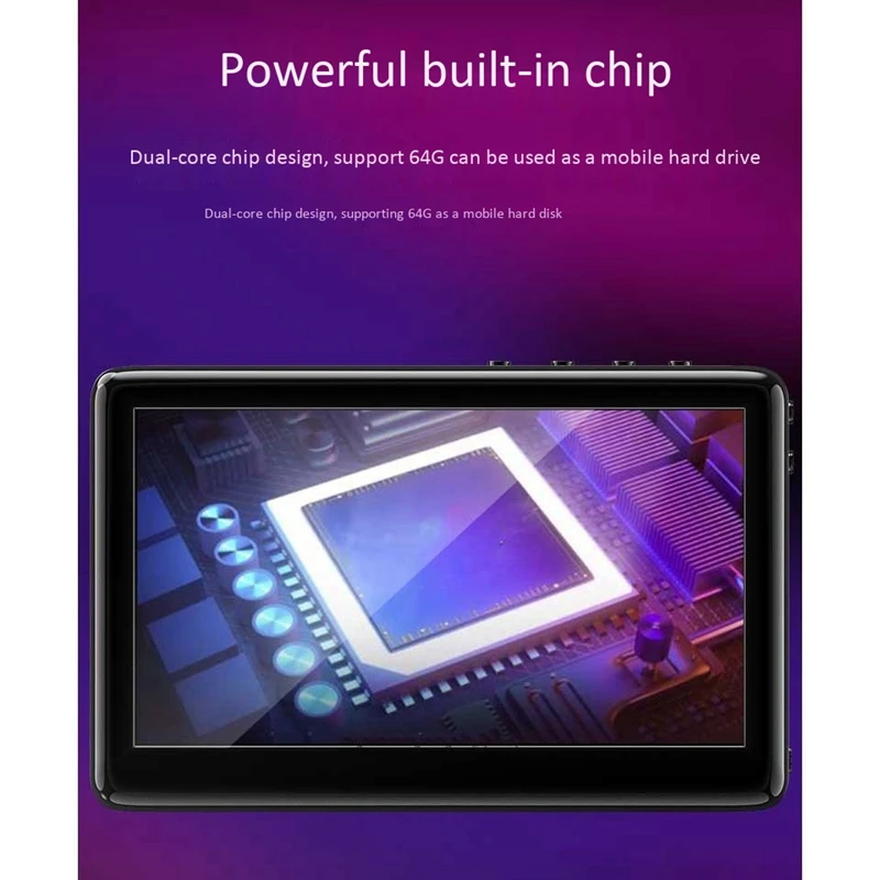 Video Player 8GB 5.1inch Press Screen MP3 MP4 MP5 Player Audio Walkman for Videos Music Pictures Ebooks and More
Video Player 8GB 5.1inch Press Screen MP3 MP4 MP5 Player Audio Walkman for Videos Music Pictures Ebooks and More