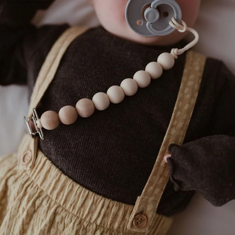 Personalized Name Silicone Pacifier Clip Set Baby Teether For DIY Nursing Necklace Food Grade Chew Beads Newborn Gifts
Personalized Name Silicone Pacifier Clip Set Baby Teether For DIY Nursing Necklace Food Grade Chew Beads Newborn Gifts