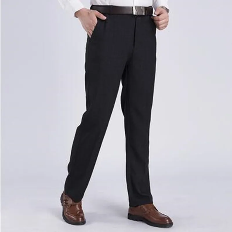 Work Pants Men's Suit Pant Male Casual Straight Business Trouser Office Formal Pant Big Size Trousers High Waist Pants J849
Work Pants Men's Suit Pant Male Casual Straight Business Trouser Office Formal Pant Big Size Trousers High Waist Pants J849