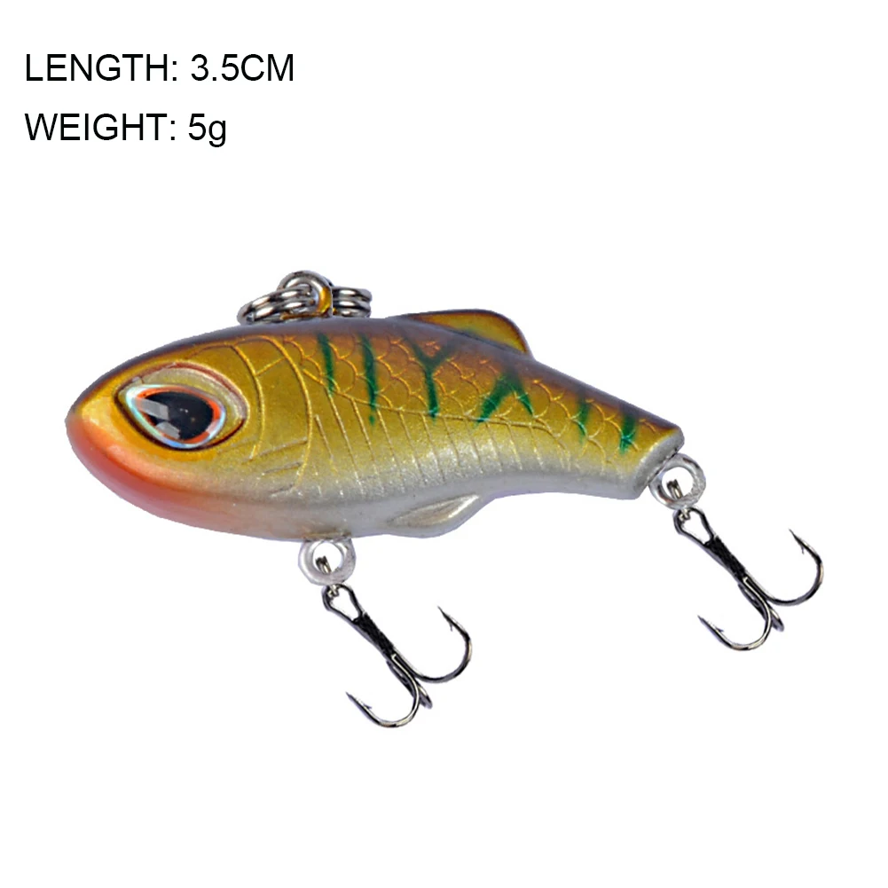 3.5cm 5g Fishing Lure Sinking Mini Crankbait Vibration Artificial Hard Baits Winter Ice Fishing Wobbler Bass Lure Fishing Tackle
3.5cm 5g Fishing Lure Sinking Mini Crankbait Vibration Artificial Hard Baits Winter Ice Fishing Wobbler Bass Lure Fishing Tackle