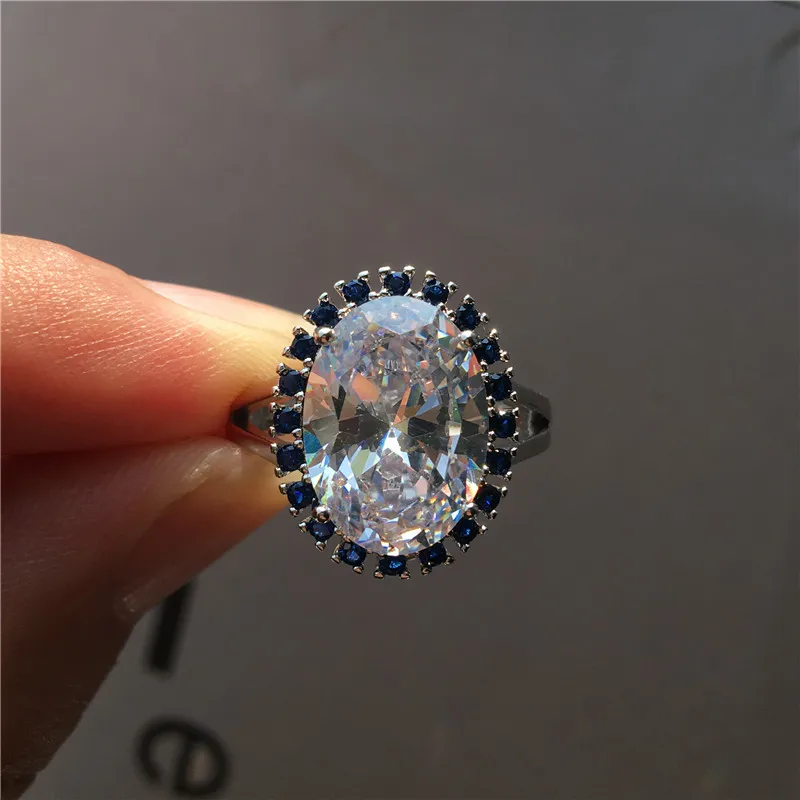 Luxury Female White Oval Crystal Jewelry Elegant Silver Color Engagement Rings For Women Vintage Wedding Valentines Day Gifts
Luxury Female White Oval Crystal Jewelry Elegant Silver Color Engagement Rings For Women Vintage Wedding Valentines Day Gifts