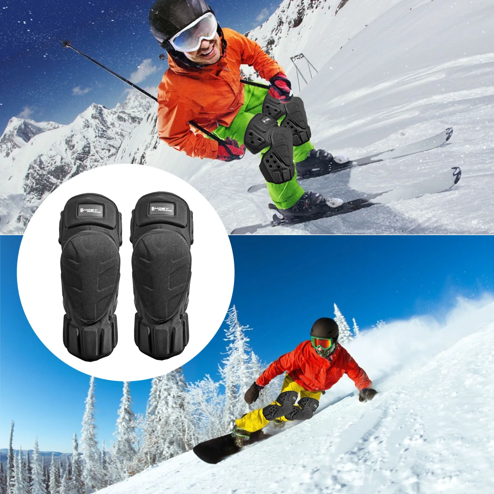 Motocross Winter Knee Pads Elbow Protector Motorcycles Motorbike Off-road Racing Protective Gear Skiing Skateboarding Guard
Motocross Winter Knee Pads Elbow Protector Motorcycles Motorbike Off-road Racing Protective Gear Skiing Skateboarding Guard