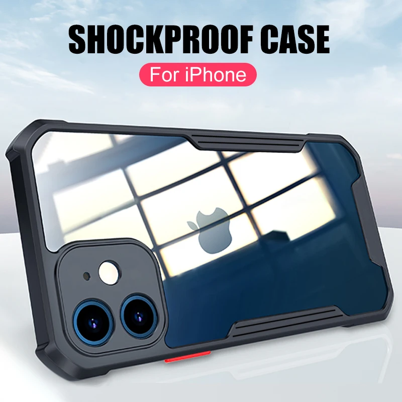 Bumper Phone Case For iPhone 11 Pro Max 12 mini X XS Max XR 7 8 6 6S Plus SE 2020 Shockproof Fundas Camera Protection Case Cover
Bumper Phone Case For iPhone 11 Pro Max 12 mini X XS Max XR 7 8 6 6S Plus SE 2020 Shockproof Fundas Camera Protection Case Cover