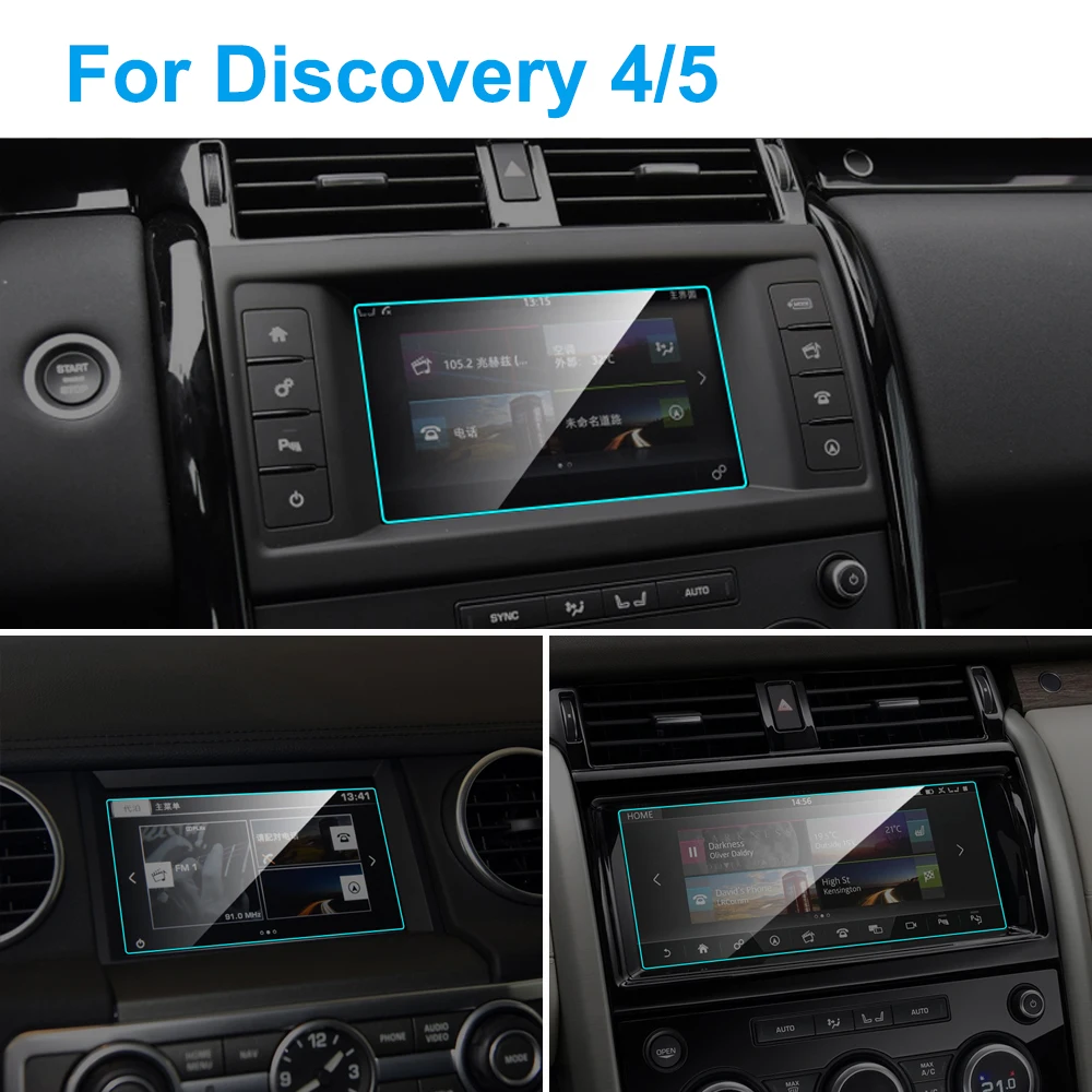Автомобильная Защитная пленка для экрана Land Rover Discovery 4 5 2015 19 внутренняя GPS