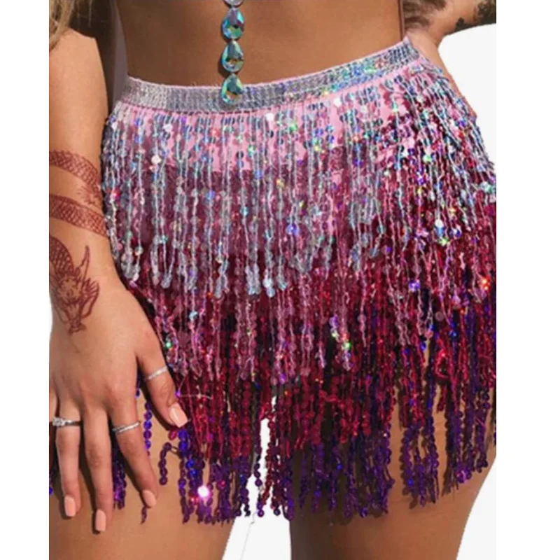 2021 New Wholesale Belly Dance Four-layer Tassel Waist Chain Bohemia Hip Scarf Skirt Indian Dance New Waist Scarf Sequin Belt
2021 New Wholesale Belly Dance Four-layer Tassel Waist Chain Bohemia Hip Scarf Skirt Indian Dance New Waist Scarf Sequin Belt