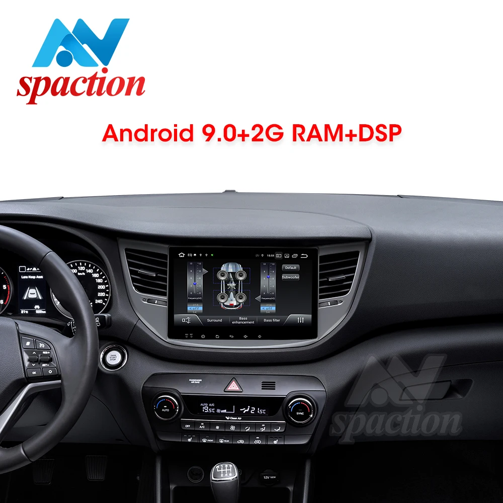 Автомобильный dvd плеер Anspaction Android 9 0 для Tucson 3 ix35 2015 2016 2017 2018 с радио стерео gps