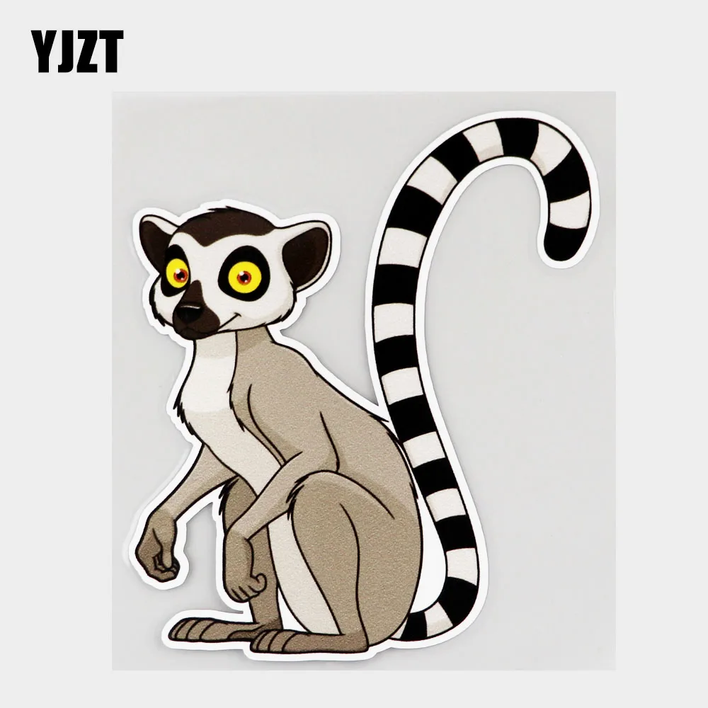 YJZT, 11,6 см × 14,1 см, забавная ПВХ наклейка Lemur Primate для взрослых, автомобильная наклейка 11C-0494
YJZT, 11,6 см × 14,1 см, забавная ПВХ наклейка Lemur Primate для взрослых, автомобильная наклейка 11C-0494