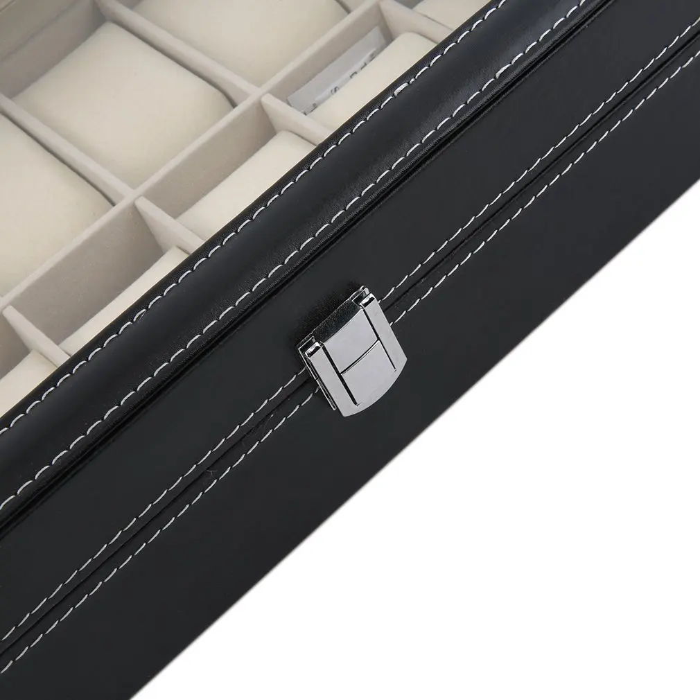 12 Wrist Watches Box Window Organizer Box for Save 12 Wrist Watches Case Boxes Jewelry Display Case Storage Holder
12 Wrist Watches Box Window Organizer Box for Save 12 Wrist Watches Case Boxes Jewelry Display Case Storage Holder