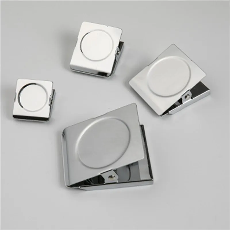 1PC NEW Fashion Refrigerator Spring Loaded Magnetic Wall Clip Memo Note Holder Silver Magnet Hook Clips
1PC NEW Fashion Refrigerator Spring Loaded Magnetic Wall Clip Memo Note Holder Silver Magnet Hook Clips