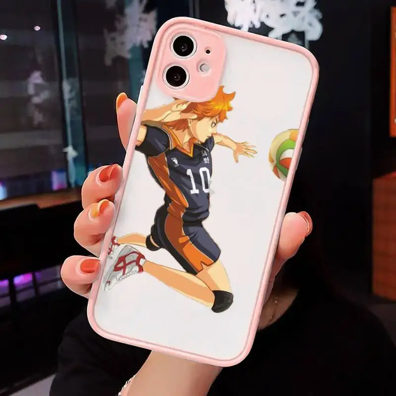 Haikyuu Hinata attacks Anime Phone Cases Matte For iPhone 12 Mini 11 Pro XR XS Max 7 8 Plus X Hard PC Back Cover
Haikyuu Hinata attacks Anime Phone Cases Matte For iPhone 12 Mini 11 Pro XR XS Max 7 8 Plus X Hard PC Back Cover