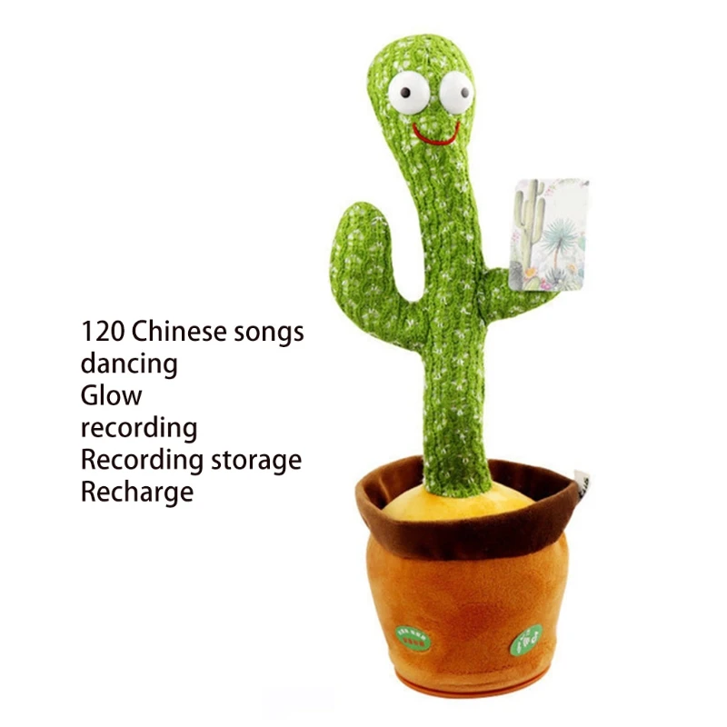 Танцующий кактус 11 Хе 33 см/13 дюймов, реальный мягкий набивной подарок для вечеринки, говорящая игрушка-робот, музыкальный плеер, образование
Танцующий кактус 11 Хе 33 см/13 дюймов, реальный мягкий набивной подарок для вечеринки, говорящая игрушка-робот, музыкальный плеер, образование