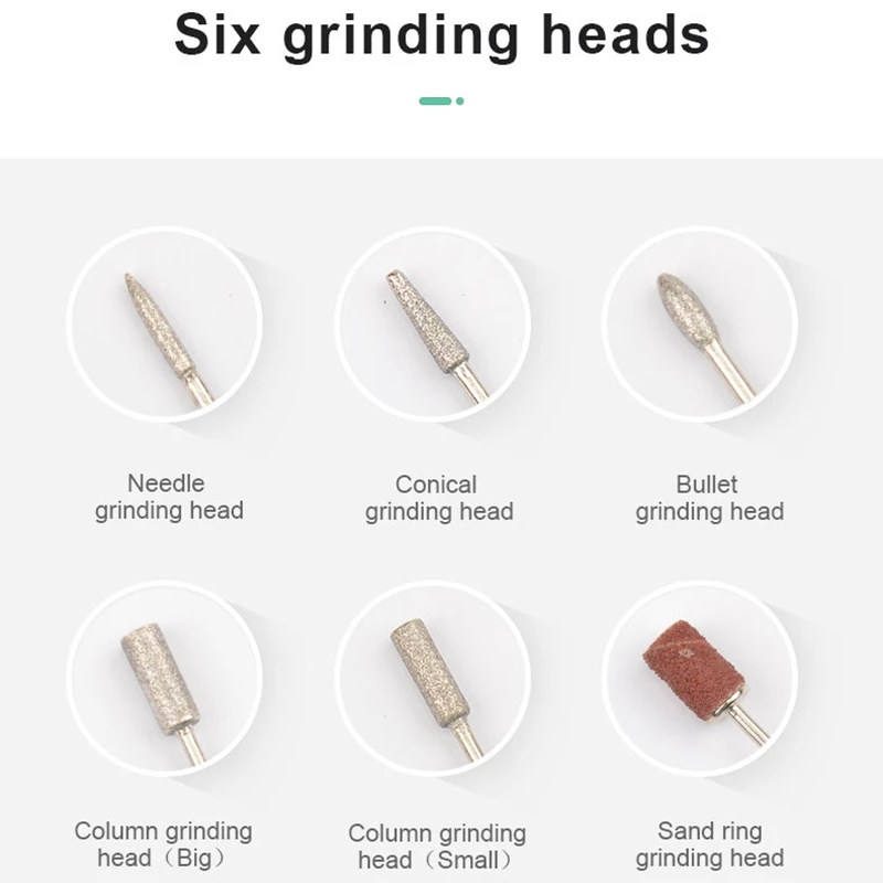 Electric Nail File Adjustable Speed Electric Nail Drill Manicure Set File pink+purple Machine Set Kit with 30 Drill
Electric Nail File Adjustable Speed Electric Nail Drill Manicure Set File pink+purple Machine Set Kit with 30 Drill