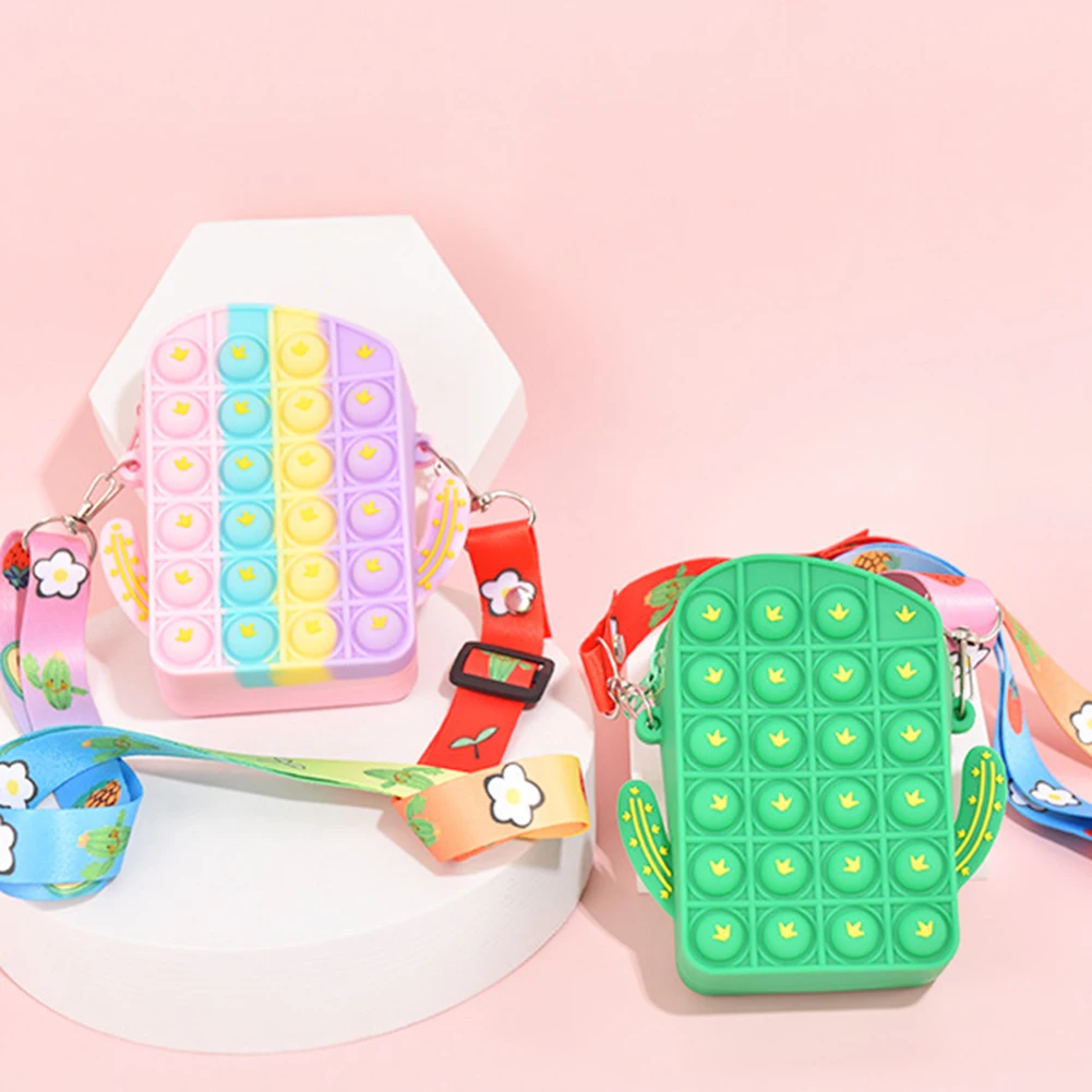 Silicone Cactus Storage Bag Push Bubble Autism Needs Toys Sensory Coin Purse Squeeze Stress Reliver Decompression
Silicone Cactus Storage Bag Push Bubble Autism Needs Toys Sensory Coin Purse Squeeze Stress Reliver Decompression