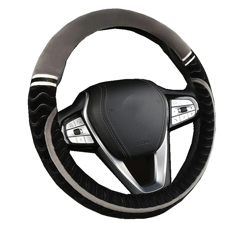Winter Car Steering Wheel Covers Wrap 5 Colors Warm Soft Comfortable For 37-38CM Braid on Steering-Wheel Auto accessories
Winter Car Steering Wheel Covers Wrap 5 Colors Warm Soft Comfortable For 37-38CM Braid on Steering-Wheel Auto accessories