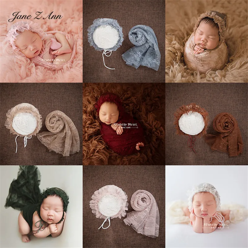 Jane Z Ann Newborn lace hat elastic cloth wraps beautiful photography props studio shooting accessories
Jane Z Ann Newborn lace hat elastic cloth wraps beautiful photography props studio shooting accessories