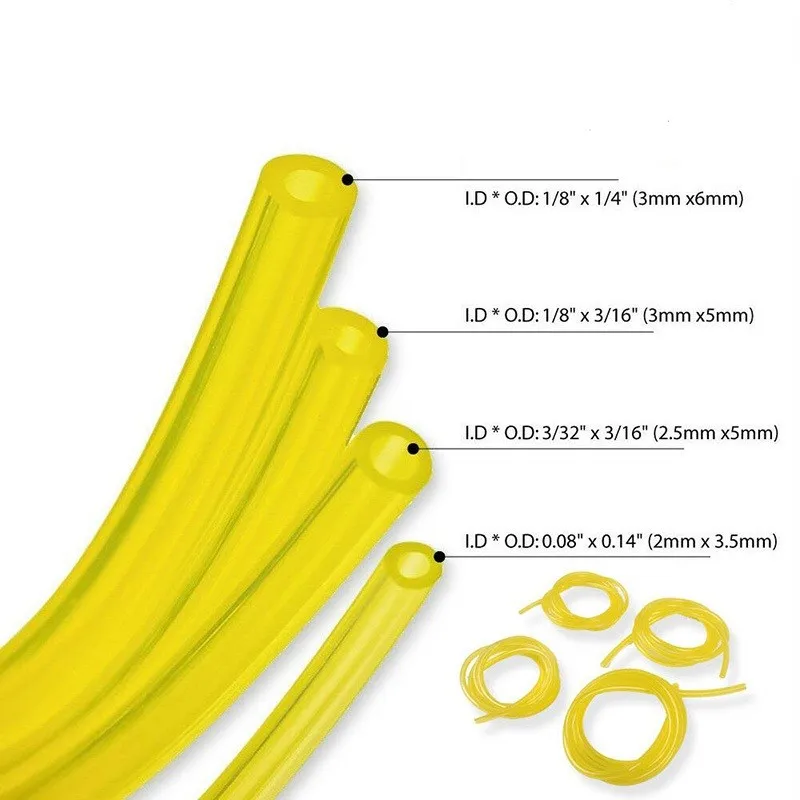 Power Tool Fuel Line 1M Universal Petrol Fuel Pipe Line Hose Tube For Trimmer Chainsaw Blower Tools
Power Tool Fuel Line 1M Universal Petrol Fuel Pipe Line Hose Tube For Trimmer Chainsaw Blower Tools