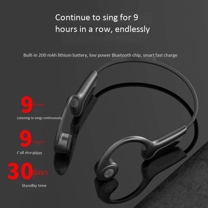 Z8PRO Wireless Bluetooth 5.0 Headphones Bone Conduction Earphone Outdoor Sport Headset with Microphone Headsets
Z8PRO Wireless Bluetooth 5.0 Headphones Bone Conduction Earphone Outdoor Sport Headset with Microphone Headsets