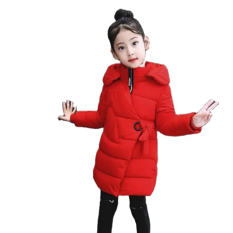 Winter Cotton Blend Jacket For Girls New 2021 Korean Version Fashion Keep Warm Hooded Mid-Length Casual Slim Children's Clothing
Winter Cotton Blend Jacket For Girls New 2021 Korean Version Fashion Keep Warm Hooded Mid-Length Casual Slim Children's Clothing