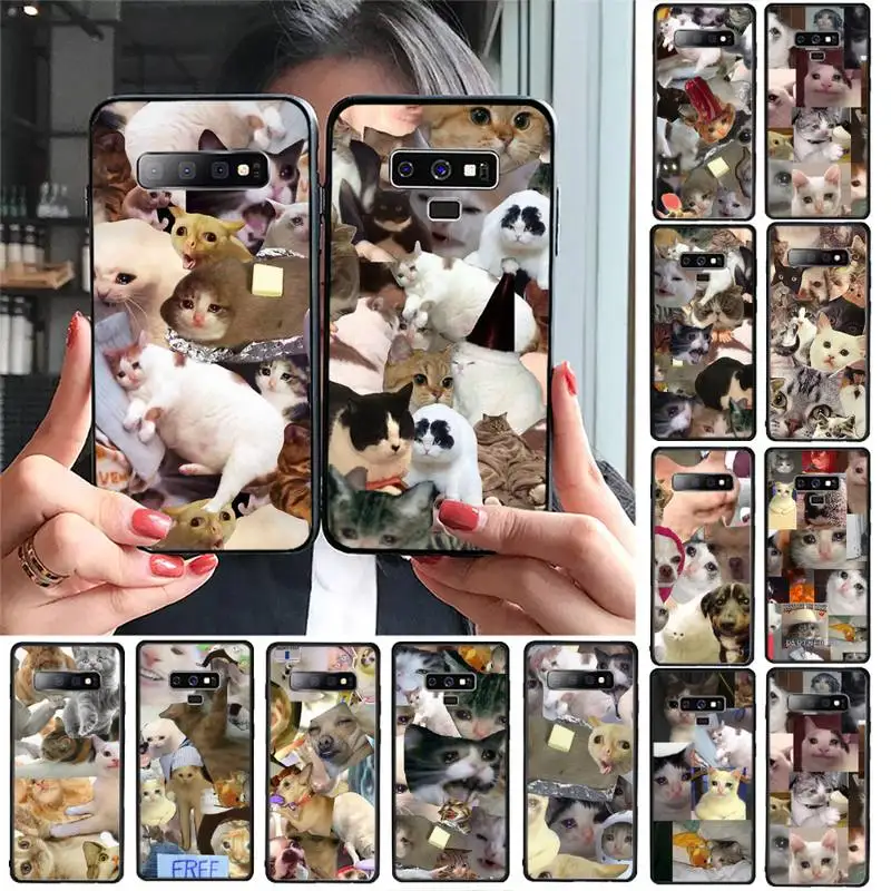 FHNBLJ Crying Cat Memes Phone Case For Samsung Galaxy S20 S10 Plus S10E S5 S6 S7edge S8 S9 S9Plus S10lite 2020
FHNBLJ Crying Cat Memes Phone Case For Samsung Galaxy S20 S10 Plus S10E S5 S6 S7edge S8 S9 S9Plus S10lite 2020