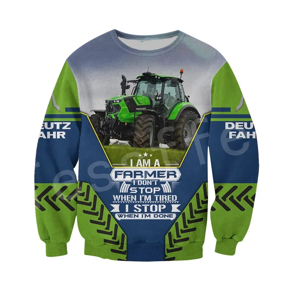 Worker Farmer Tractor 3D Print Hoodie Long Sleeve Fashion Zipper Hoodies Sweatshirts Hip Hop Harajuku Novelty Men Women Pullover
Worker Farmer Tractor 3D Print Hoodie Long Sleeve Fashion Zipper Hoodies Sweatshirts Hip Hop Harajuku Novelty Men Women Pullover