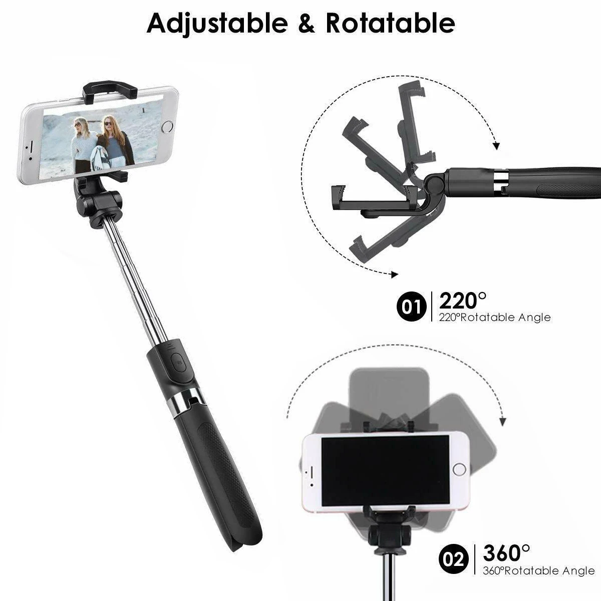 Portable Mini Extendable BT Selfie Stick Tripod Soft Pad Clip Built-In Button Selfie Stick Tripods For Phone Live Streaming
Portable Mini Extendable BT Selfie Stick Tripod Soft Pad Clip Built-In Button Selfie Stick Tripods For Phone Live Streaming