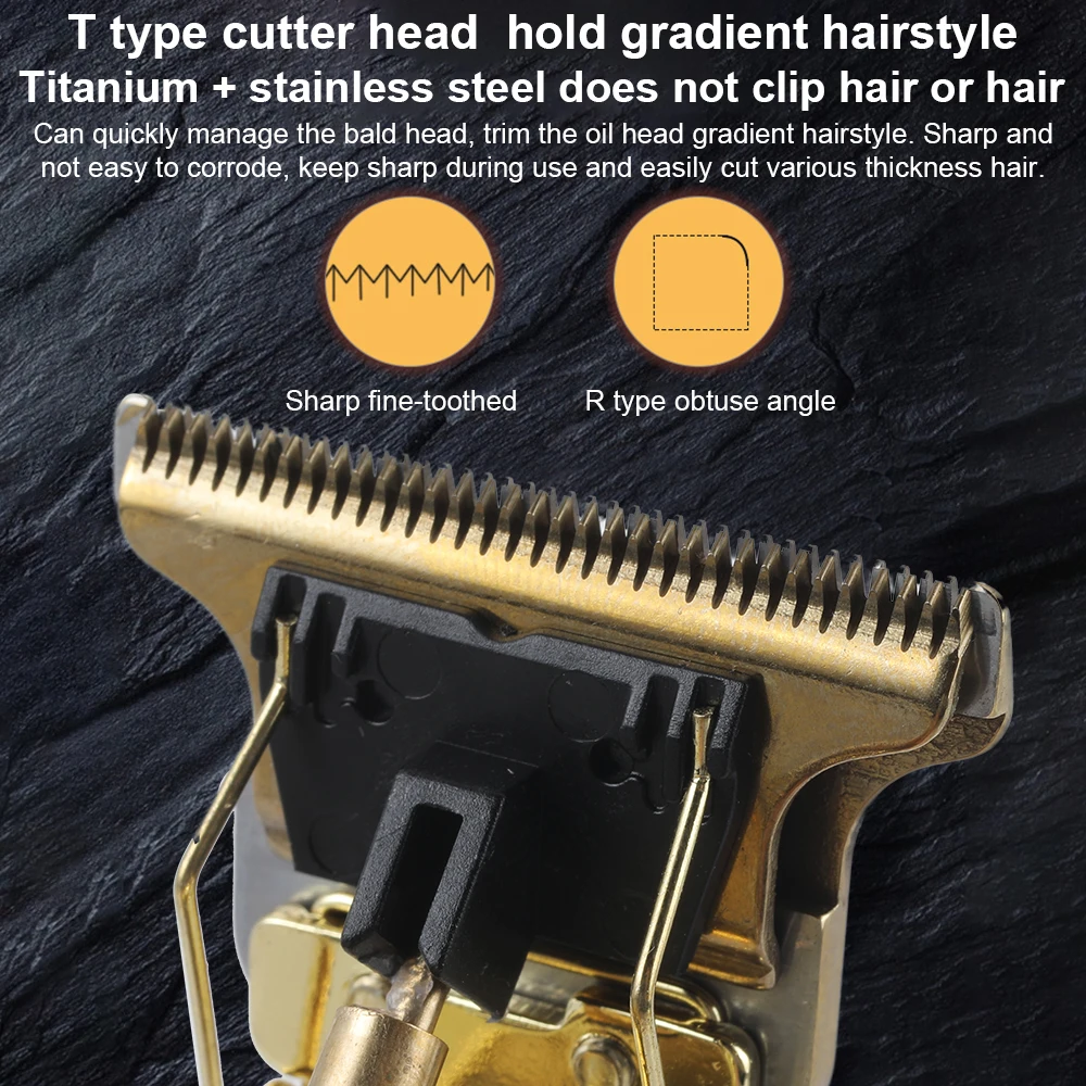 T Bald Head Hair Clipper Mower Rechargeable Trimmer T-Outliner Barber Shaving Machine Vintage Cordless Haircut Men Cutter Shaver
T Bald Head Hair Clipper Mower Rechargeable Trimmer T-Outliner Barber Shaving Machine Vintage Cordless Haircut Men Cutter Shaver