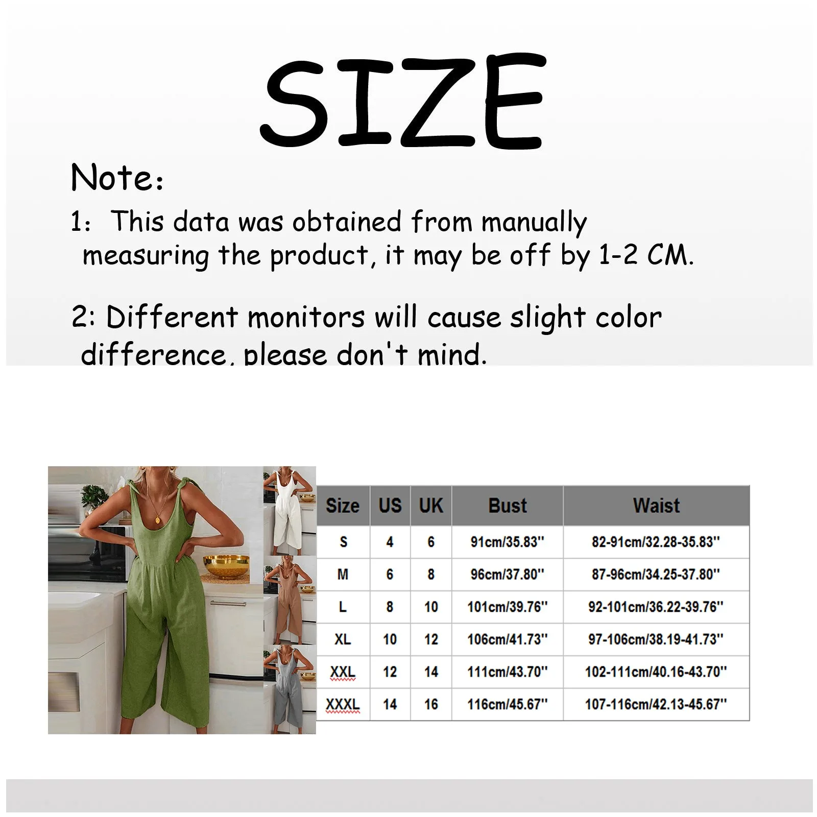 Women Rompers Summer new Ladies Casual Clothes Loose Linen Cotton Jumpsuit Sleeveless Backless Playsuit Trousers Overalls#F3
Women Rompers Summer new Ladies Casual Clothes Loose Linen Cotton Jumpsuit Sleeveless Backless Playsuit Trousers Overalls#F3