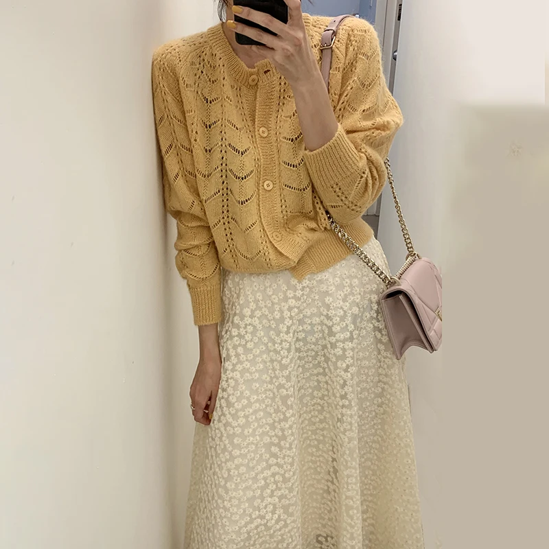 Autumn Winter Minimalist Two Piece Sets Outfits Long Sleeve Sweater Cardigans and High Waist Long Skirt 2 Piece Sets Elegant
Autumn Winter Minimalist Two Piece Sets Outfits Long Sleeve Sweater Cardigans and High Waist Long Skirt 2 Piece Sets Elegant