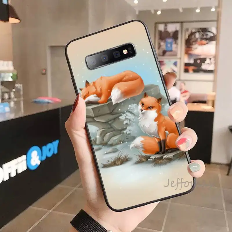 Cute Fox In Autumn leaves forest Phone Case For Samsung S6 S7 edge S8 S9 S10 e plus A10 A50 A70 note8 J7 2017
Cute Fox In Autumn leaves forest Phone Case For Samsung S6 S7 edge S8 S9 S10 e plus A10 A50 A70 note8 J7 2017