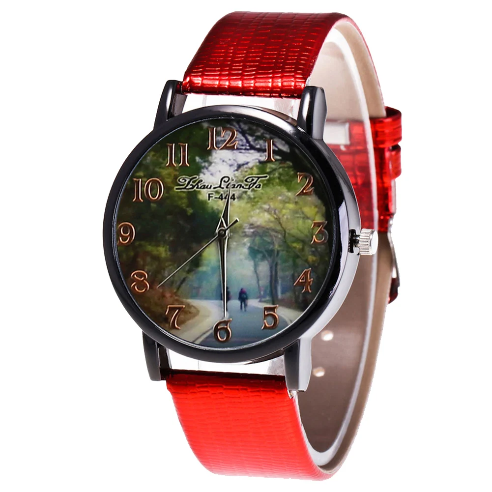 Simple Women Casual Watches Quartz Watch Round Dial Faux Leathe Scenery Printed Watches Gifts Men Women
Simple Women Casual Watches Quartz Watch Round Dial Faux Leathe Scenery Printed Watches Gifts Men Women