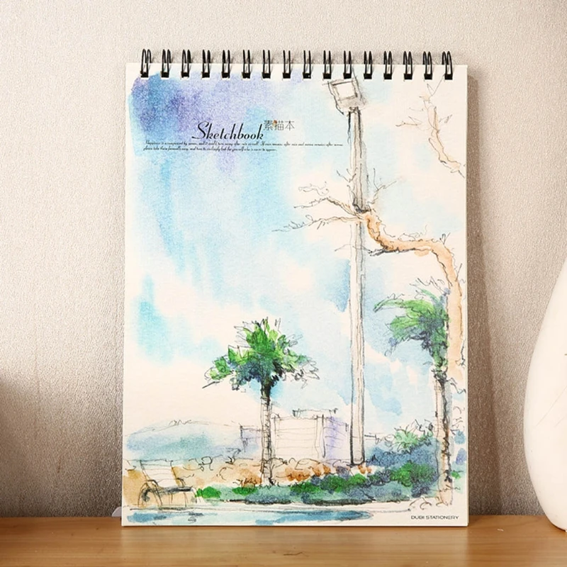 40 Sheets A4 Paper Watercolor Sketch Book Notepad for Painting Drawing Diary Journal Notebook Artist Supplies
40 Sheets A4 Paper Watercolor Sketch Book Notepad for Painting Drawing Diary Journal Notebook Artist Supplies