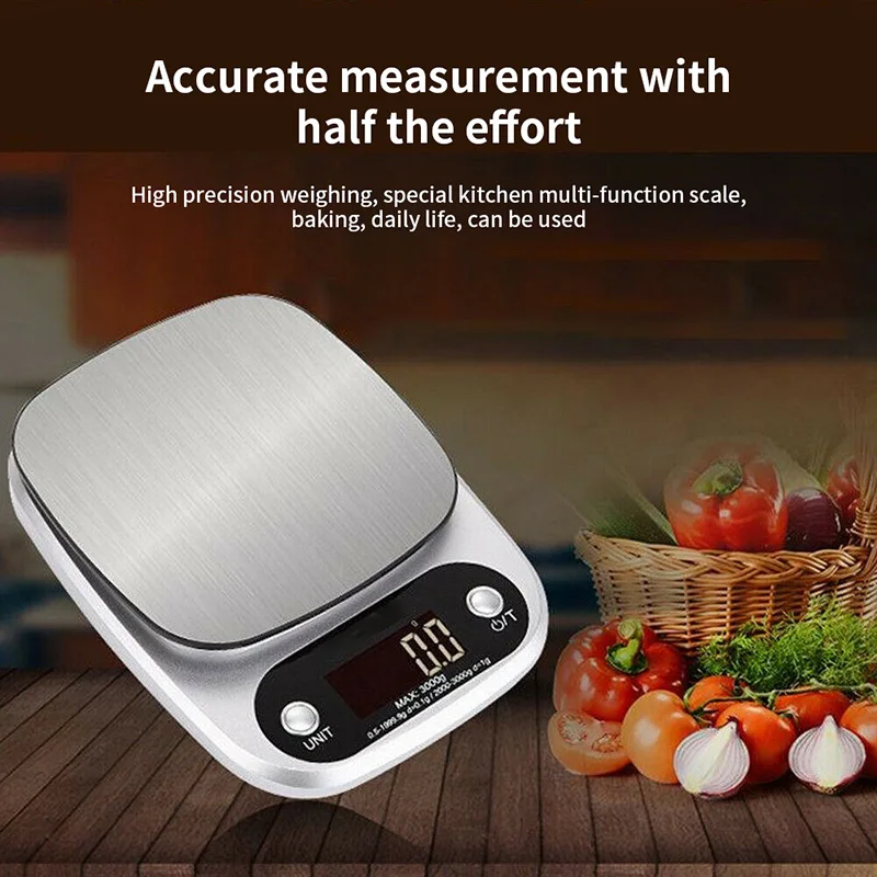 Digital Kitchen Scale 10kg Food Scale Multifunction Weight Scale Electronic Baking &Cooking Scale with LCD Display Kitchen Scale
Digital Kitchen Scale 10kg Food Scale Multifunction Weight Scale Electronic Baking &Cooking Scale with LCD Display Kitchen Scale