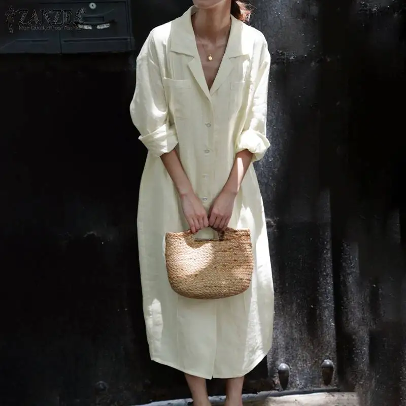Женское богемное платье-рубашка, Осеннее праздвечерние чное платье с отложным воротником, женские модные офисные Хлопковые Платья-макси, э...
Женское богемное платье-рубашка, Осеннее праздвечерние чное платье с отложным воротником, женские модные офисные Хлопковые Платья-макси, э...