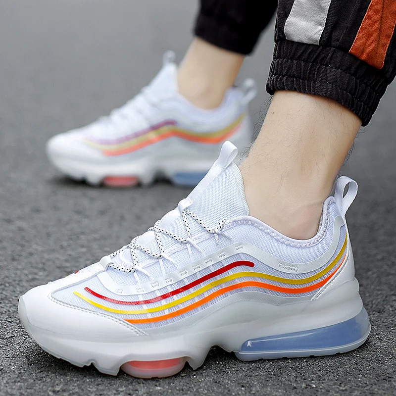 Casual Shoes Men Popcorn Bottom Breathable Men Sneakers Sports Walking Shoes Couple Cushioning Platform Trainers Male Footwear
Casual Shoes Men Popcorn Bottom Breathable Men Sneakers Sports Walking Shoes Couple Cushioning Platform Trainers Male Footwear