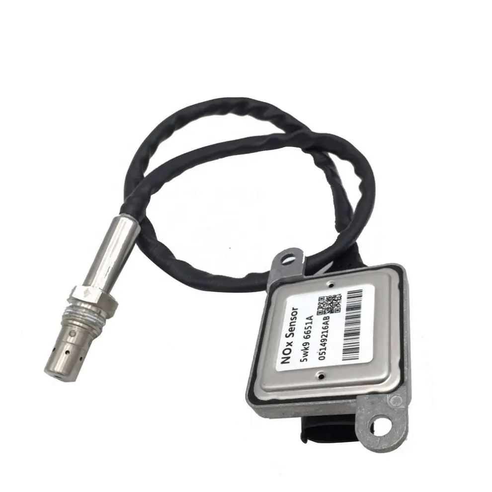 12V Flat Four Needles Nitrogen Oxide Sensor 5WK9 6651A 05149216AB 5WK96651A