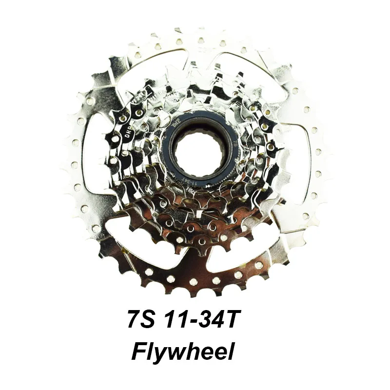 

Bicycle 7S Freewheel 11-28T/11-34T 7-Speeds Flywheel for Electric Bike