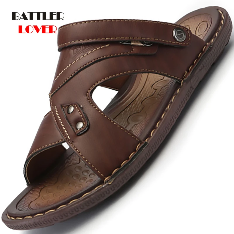 Men Genuine Leather Sandals Outdoor 2020 Summer Handmade Male Breathable Casual Shoes Footwear Walking Sandalies
Men Genuine Leather Sandals Outdoor 2020 Summer Handmade Male Breathable Casual Shoes Footwear Walking Sandalies